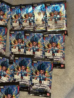 DRAGONBALL Z FUSION WORLD CARD GAME Fb09 Dual Evolution Packs X23 - Image 2