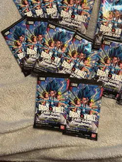DRAGONBALL Z FUSION WORLD CARD GAME Fb09 Dual Evolution Packs X23 - Image 3