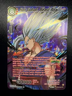 Dragon Ball Super Card Game - BT22-009 SPR - Son Gohan, Beast Roar - Image 1