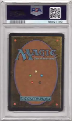 WILD GROWTH MAGIC Mtg BETA #230 PSA GRADED NEAR MINT 7 MAGIC THE GATHERING 1993 - Image 2