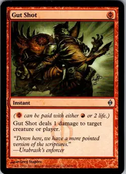 Magic The Gathering Gut Shot NPH 86 NM - Image 1