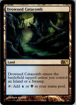 Magic The Gathering Drowned Catacomb M11 224 LP - Image 1