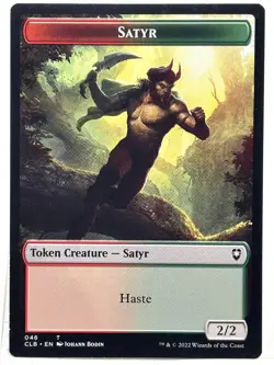 Satyr - Beast Token NM/M* Commander Baldur's Gate 046 mtg -UnltdCards - Image 1