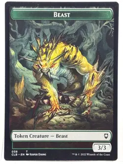 Satyr - Beast Token NM/M* Commander Baldur's Gate 046 mtg -UnltdCards - Image 2