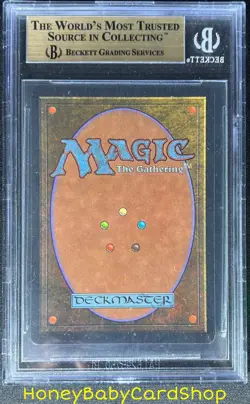 MTG Unlimited Edition 1993 Fear BGS 9.5 GEM MINT Old School 93/94 - Image 2