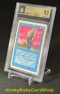 MTG Unlimited Edition 1993 Flight BGS 9.5 GEM MINT Old School 93/94 - Image 3