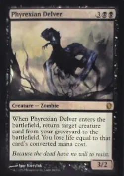 Phyrexian Delver - Commander 2013: #86, Magic: The Gathering Lp C283 - Image 1
