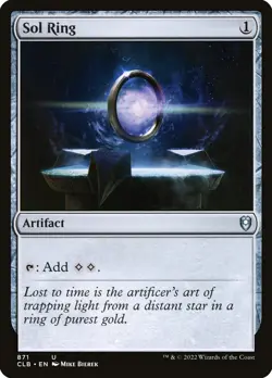 MTG Sol Ring ** Commander Legends: Battle for Baldur's Gate ** English - Image 1