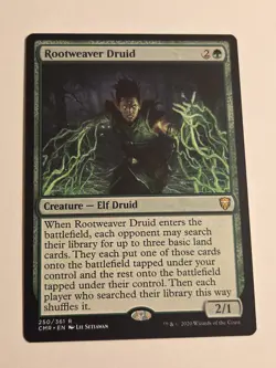 Rootweaver Druid X1 CMR MTG Commander Legends - Image 1
