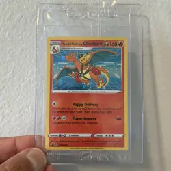 Pokemon TCG Special Delivery Charizard SWSH075 Promo Card - Factory Sealed - Image 1
