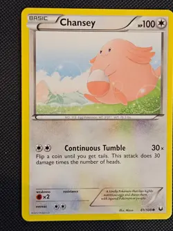 CHANSEY 81/108 C DARK EXPLORERS POKEMON NM/M - Image 1