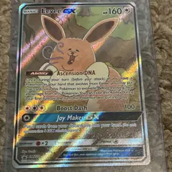 Pokemon Eevee And Pikachu GX Full Art Holo Pokemon Card Pair - Image 3