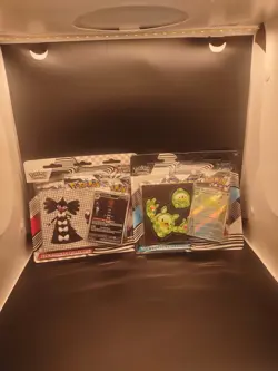 Pokemon TCG S&V Black Bolt & White Flare Tech Sticker Collection Lot Bundle New - Image 1