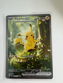 Pokemon TCG Pikachu 276/217 Ascended Heroes Pack Fresh Near Mint - Image 1