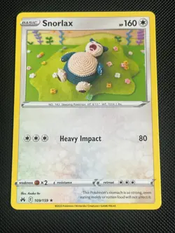4x Snorlax (109/159) Crown Zenith - 2023 - Near Mint - Rare - Pokemon TCG - Image 2