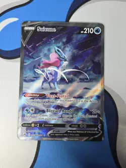 Suicune v GG38/GG70 Crown Zenith Galarian Gallery Ultra Rare Pokemon - Image 3