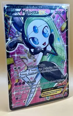 Meloetta EX RC25/RC25 – Legendary Treasures Full Art Holo - NM 2013- Pokemon TCG - Image 5