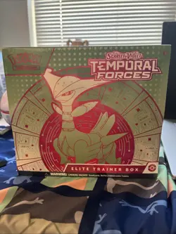 Pokemon TCG: Scarlet & Violet—Temporal Forces Elite Trainer Box - Image 1