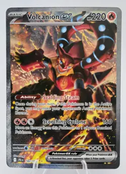 Pokemon: SV09 Journey Together Volcanion ex 182/159 SIR - NM Pack Fresh - Image 1