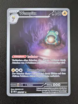 Pokemon Wampitz 201/197 Art Rare Obsidian Flammen Deutsch Near Mint Pokemon - Image 1