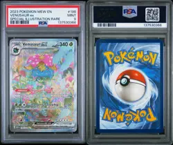 Pokemon 2023 Venusaur ex 198/165 Full Art SIR Scarlet & Violet 151 PSA 9 - Image 3