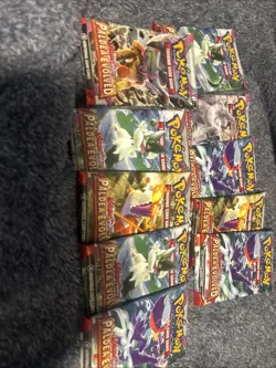 Paldea Evolved Scarlet And Violet Pokemon TCG 10 Pack Booster Packs - Image 1
