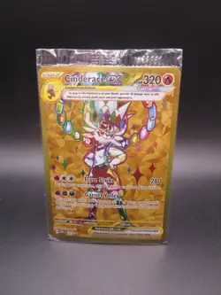 Pokemon - Cinderace ex 163 Sv: Scarlet & Violet SEALED Promo - Legendsonmain - Image 1