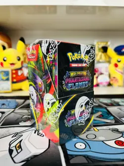 Phantasmal Flames Half Booster - 18 Packs Box - New & Sealed - Pokemon TCG - Image 5