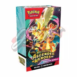 Pokemon TCG Mega Evolution Ascended Heroes Booster Bundle 6 Packs - PRESALE x1 - Image 1