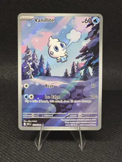 Pokemon Vanillite - 111/086 - SV: White Flare (WHT) Illustration Rare IR - Image 1