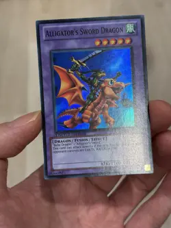Yugioh Alligator's Sword Dragon WP11-EN015 Promo Super Rare NM - Image 5