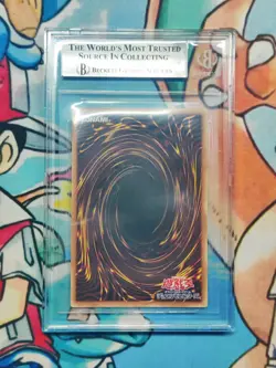 2025 YU-GI-OH! JPN 711E- 7 ELEVEN COLLAB PROMO #JP002 DARK MAGICIAN GIRL BGS 9 - Image 2