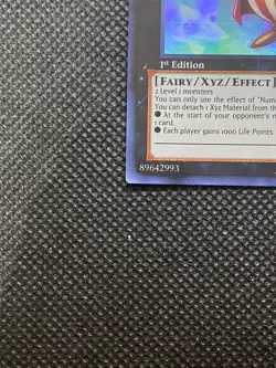 YuGiOh! - Number 63: Shamoji Soldier NUMH-EN031 Super Rare 1st Edition Near Mint - Image 3