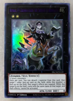 Number 45: Crumble Logos the Prophet of Demolition (Purple) DLCS-EN119 Yugioh LP - Image 1