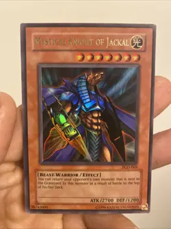 (VHL) Yugioh Mystical Knight of Jackal - Ultra Rare - Unlimited - PGD-069 VLP - Image 1
