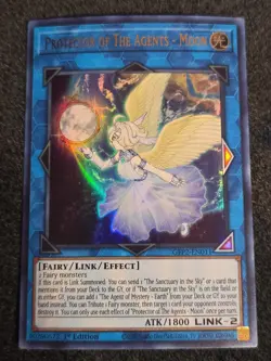 Protector of The Agents - Moon GFP2-EN011 Ultra Rare 1st Edition NM - Image 1