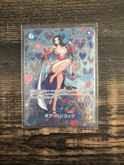 One Piece TCG Boa Hancock SP Emperors in the New World Card OP07-051 Japanese - Image 1