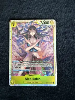 One Piece EB-03 NICO ROBIN Alternative art English EB03-055 Heroines Edition - Image 1