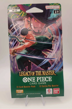 One Piece - OP-12 - Legacy of the Master - Single Booster Sleeved Pack - Sealed - Image 1