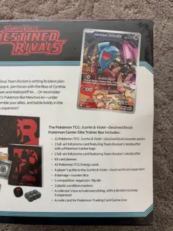 🔥 Destined Rivals Pokemon Center Exclusive Elite Trainer Box PC ETB - Image 5