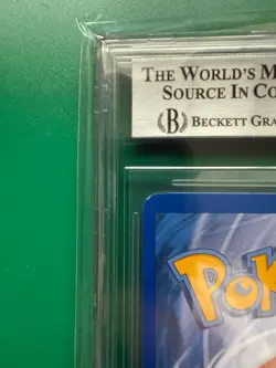 2008 Pokemon Diamond & Pearl Great Encounters Darkrai LV.X #104/106 BGS 8.5 - Image 3