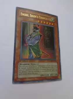 Enishi, Shien's Chancellor GLAS-EN032 (Ultra Rare, 1st Edition, Excellent / VLP) - Image 1