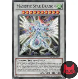 Yugioh Majestic Star Dragon DP10-EN017 Rare LP - Image 1
