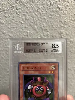 Yugioh Metal Raiders Time Wizard BGS 8.5 - Image 2