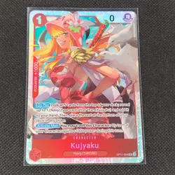 Kujyaku - OP11-004 - SR - A Fist Of Divine Speed - One Piece - NM/M - Image 1
