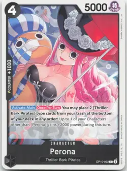 Perona (092) Royal Blood OP10-092 One Piece Card NM - Image 1