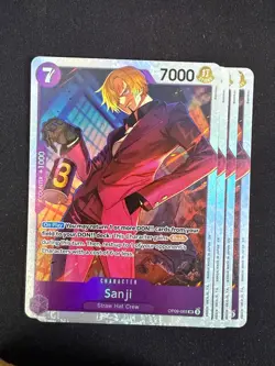 FOUR X Sanji (OP09-065) One Piece PRB02 (English) - Image 1