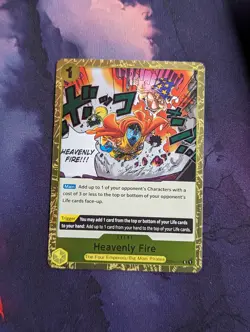 One Piece Card Game - Heavenly Fire - Rare! OP04-117 English! OPTCG - Image 1