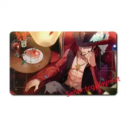 Dracule Mihawk One Piece Playmat TCG Card Game Gaming Desk Mat Mouse Pad _op65 - Image 1