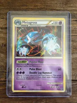 Metagross Evolution Line Lot Reverse Holo Undaunted + Unleashed Holo Rare Cards - Image 2